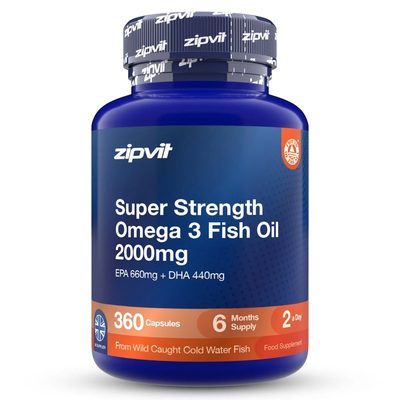 Super Strength Omega 3 Fish Oil 2000mg