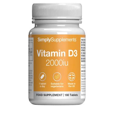Vitamin D3 Tablets 2,000iu