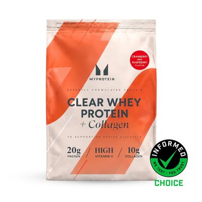 Myprotein Clear Whey Protein + Collagen - Cranberry & Raspberry