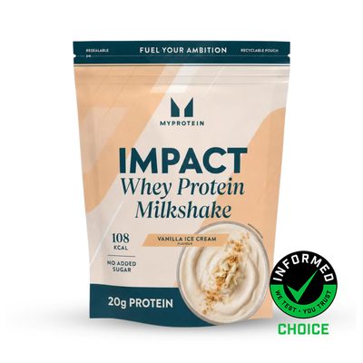 Myprotein Impact Whey Protein Milkshake - Vanilla Ice Cream