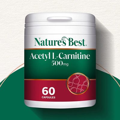 Acetyl L-Carnitine 500mg - Supports Nerve Health & Cognitive Function