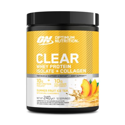 Optimum Nutrition Clear Whey Protein Isolate + Collagen Powder