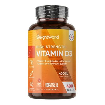 WeightWorld High-Strength Vitamin D3 Tablets