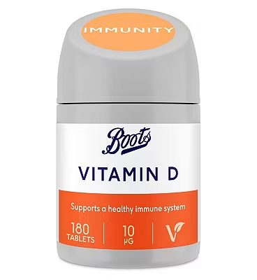 Vitamin D 10 µg Food Supplement, 180 Tablets