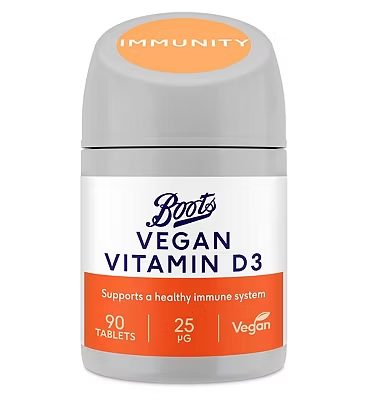 Vegan Vitamin D3 25μg 90 tablets (3 month supply)