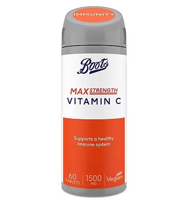 Max Strength Vitamin C 1500mg 60 Tablets