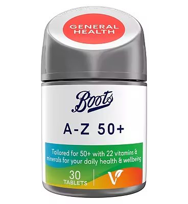 A-Z 50+ 30 Tablets
