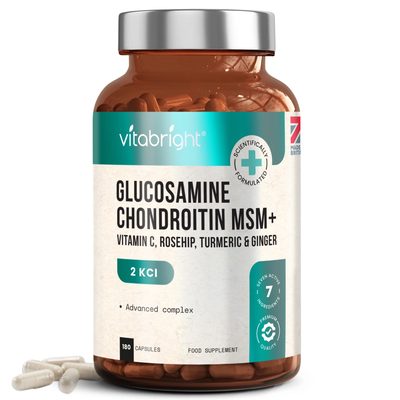 Glucosamine and Chondroitin - High Strength Sulphate MSM Complex - 1 bottle