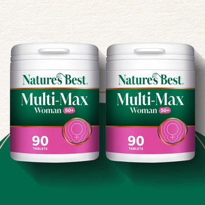 Multi-Max Multivitamin for Women Age 50+ - with High Strength B Vitamins to Support Energy