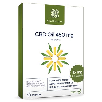 Super Strength 15mg CBD Oil Capsules (30)