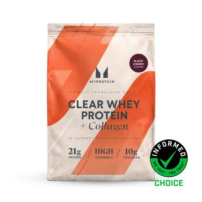 Myprotein Clear Whey Protein + Collagen - Black Cherry