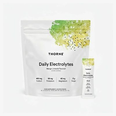 Thorne Daily Electrolytes - Mango Limeade - 30 packs