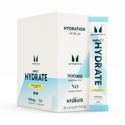 Myprotein Impact Hydrate | Electrolyte Sachets - Lemon & Lime