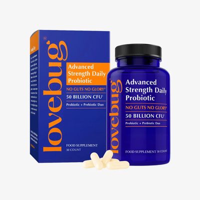 LoveBug Probiotics Advanced Strength Daily Probiotic - 30 ct