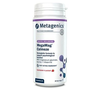 MegaMag Calmeze Magnesium Powder Raspberry