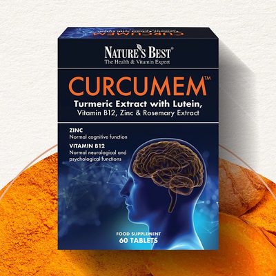 Curcumem - with Tumeric Extract and Lutein - Supports Cognitive and Neurological Function