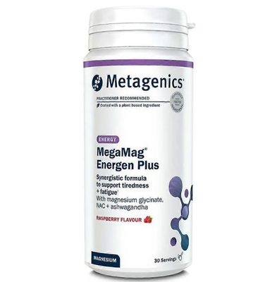 MegaMag Energen Plus Magnesium Powder Raspberry