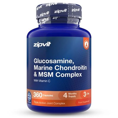 Glucosamine 1200mg, Marine Chondroitin & MSM Complex