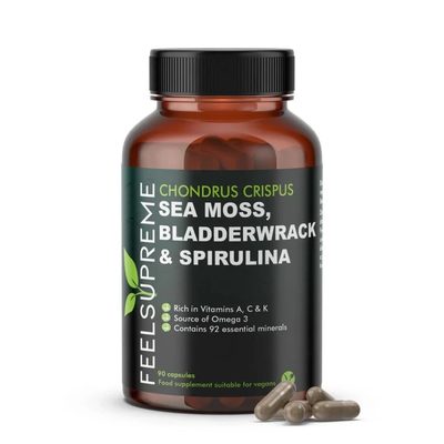 Seamoss with Bladderwrack & Spirulina
