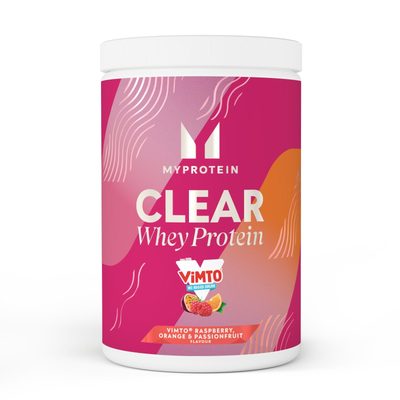 Myprotein Clear Whey Protein Powder - Vimto - Raspberry, Orange and Passionfruit