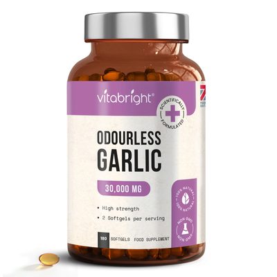 Odourless Garlic Tablets - 4 bottles