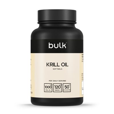 Krill Oil 500mg Softgels - Omega 3 Fish Oil Supplement