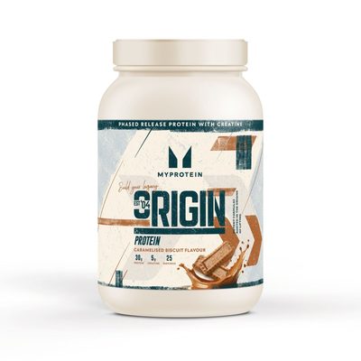 Myprotein Origin Protein (with Creatine) - Caramelised Biscuit