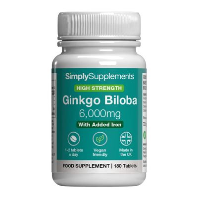 Ginkgo Biloba Tablets 6,000mg