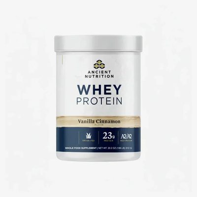 Ancient Nutrition Whey Protein + Fat Loss Blend - Cinnamon Vanilla