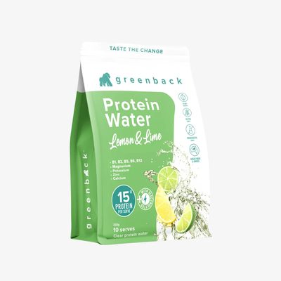 Greenback Protein Water Lemon & Lime