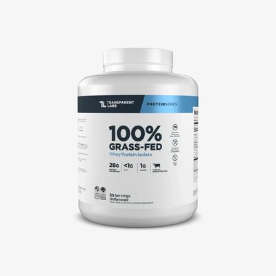 Transparent Labs Grass Fed Whey Isolate - Unflavored