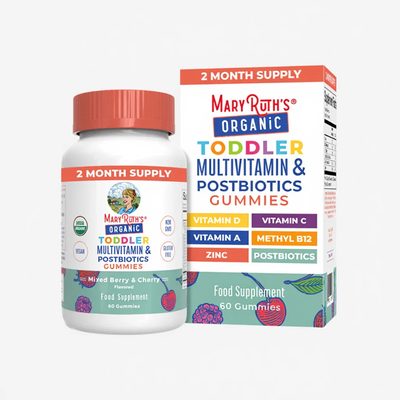 Toddler Multivitamin & Postbiotic Gummies - Mixed Berry & Cherry