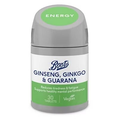 Ginseng, Ginkgo & Guarana - 30 one a day tablets