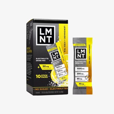LMNT Electrolytes Recharge Electrolytes - Lemonade Iced Tea Salt 10ct