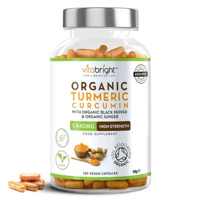 Turmeric Curcumin Tablets - 4 bottles