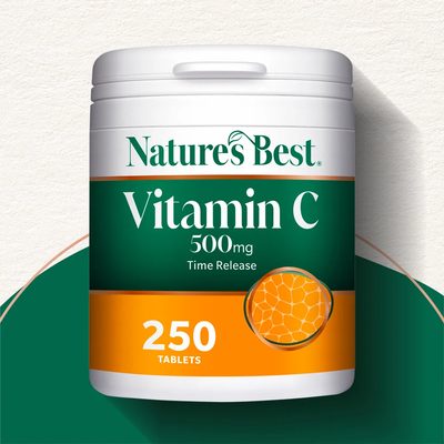 Vitamin C Time Release 500mg - Perfect Partner to A Multivitamin