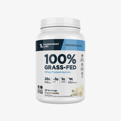 Transparent Labs Grass Fed Whey Isolate - French Vanilla