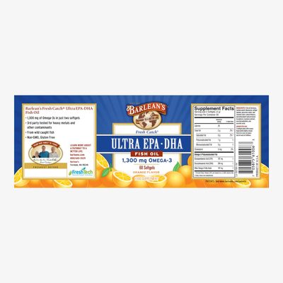 Barlean's Ideal Omega3 Softgels