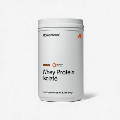 Momentous Grass Fed Whey Protein Isolate Powder - Chocolate