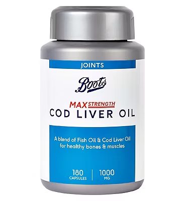 Max Strength Cod Liver Oil 1000mg