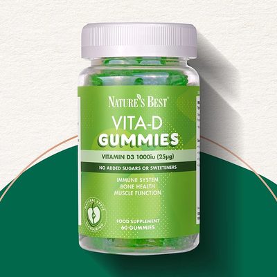 Vita-D Vitamin D3 1000iu - for the  Normal Function of the  Immune System, Bones & Muscle