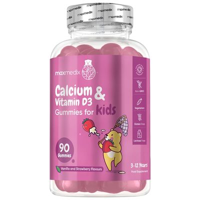 Calcium & Vitamin D3 Gummies for Kids