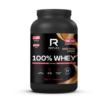 Reflex Nutrition 100% Whey Salted Peanut Caramel (Best before: 30/11/2026)