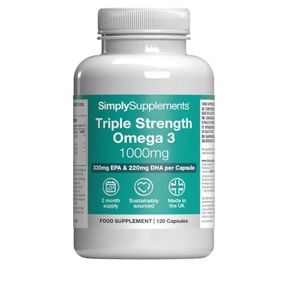 Triple Strength Omega 3 - 1000mg