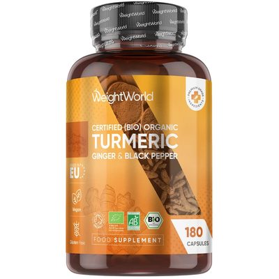 Organic Turmeric with Ginger & Black Pepper Capsules