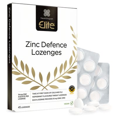 Elite Zinc Defence Lozenges - 45 lozenges