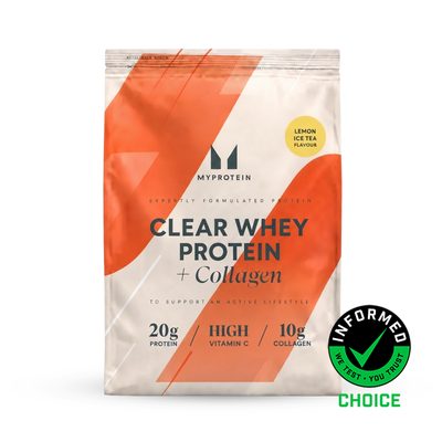 Myprotein Clear Whey Protein + Collagen - Lemon Iced Tea