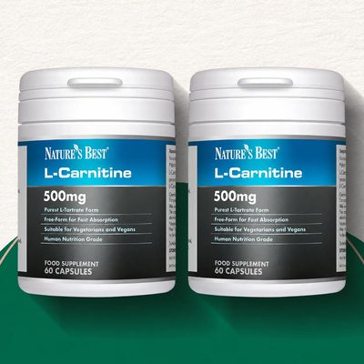 L-Carnitine 500mg - Maximum Strength, Vegan Friendly