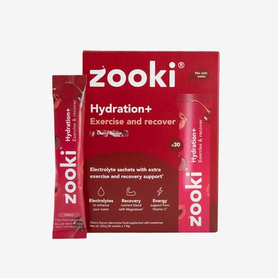 Zooki Hydration+ Exercise and Recover - Cherry Flavour