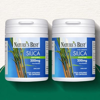 Silica 200mg - Naturally Sourced Silica From Bamboo Extract